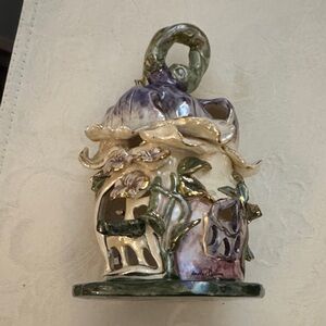 Vtg piece by Blue SkyElegant Purple and other highlighted colors  beautiful